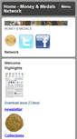 Mobile Screenshot of moneyandmedals.org.uk